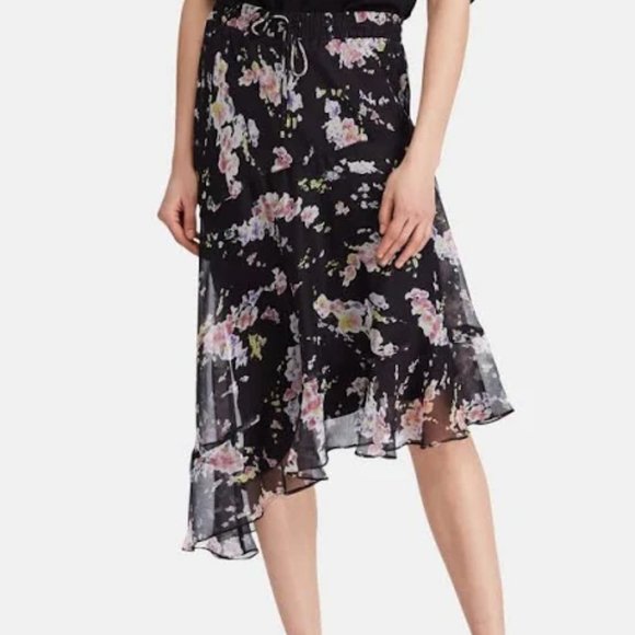Lauren Ralph Lauren Womens Floral SKIRT NWT - Picture 1 of 5